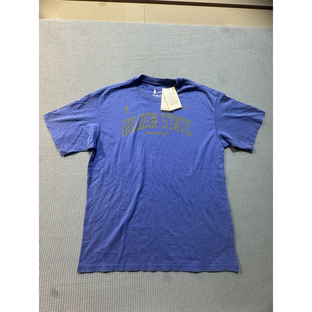 NIKE SWOOSH Men's Blue Tee Sz M Brand New - Picture 1 of 9